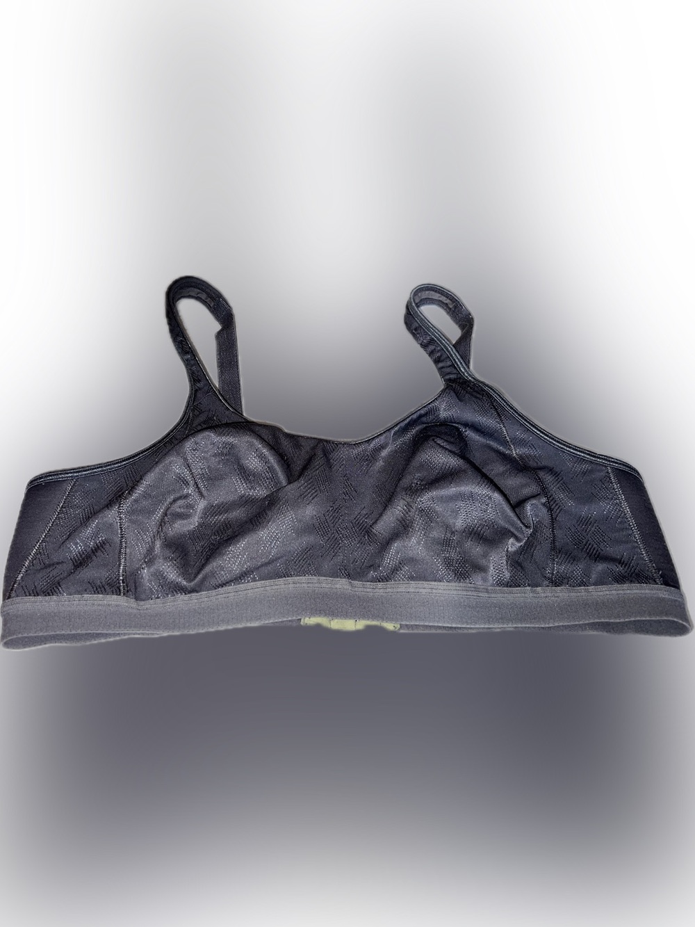 🍄 Playtex 18 Hour 5452 Lift and Support Bra 38 C Natural Gray Soft Lace